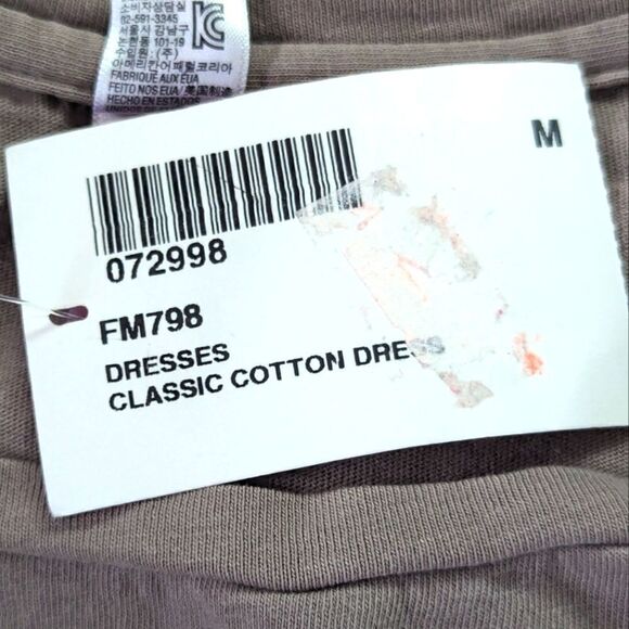 American Apparel Dress M Quiet Luxury Minimalist Elevated Capsule Preppy Y2K - Picture 10 of 10